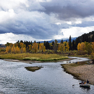 River retreat lodge